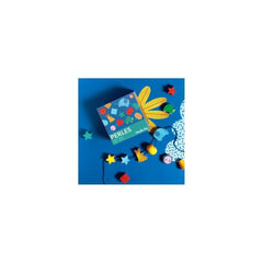 MOULIN ROTY Game of wooden beads to thread Les Toupitis