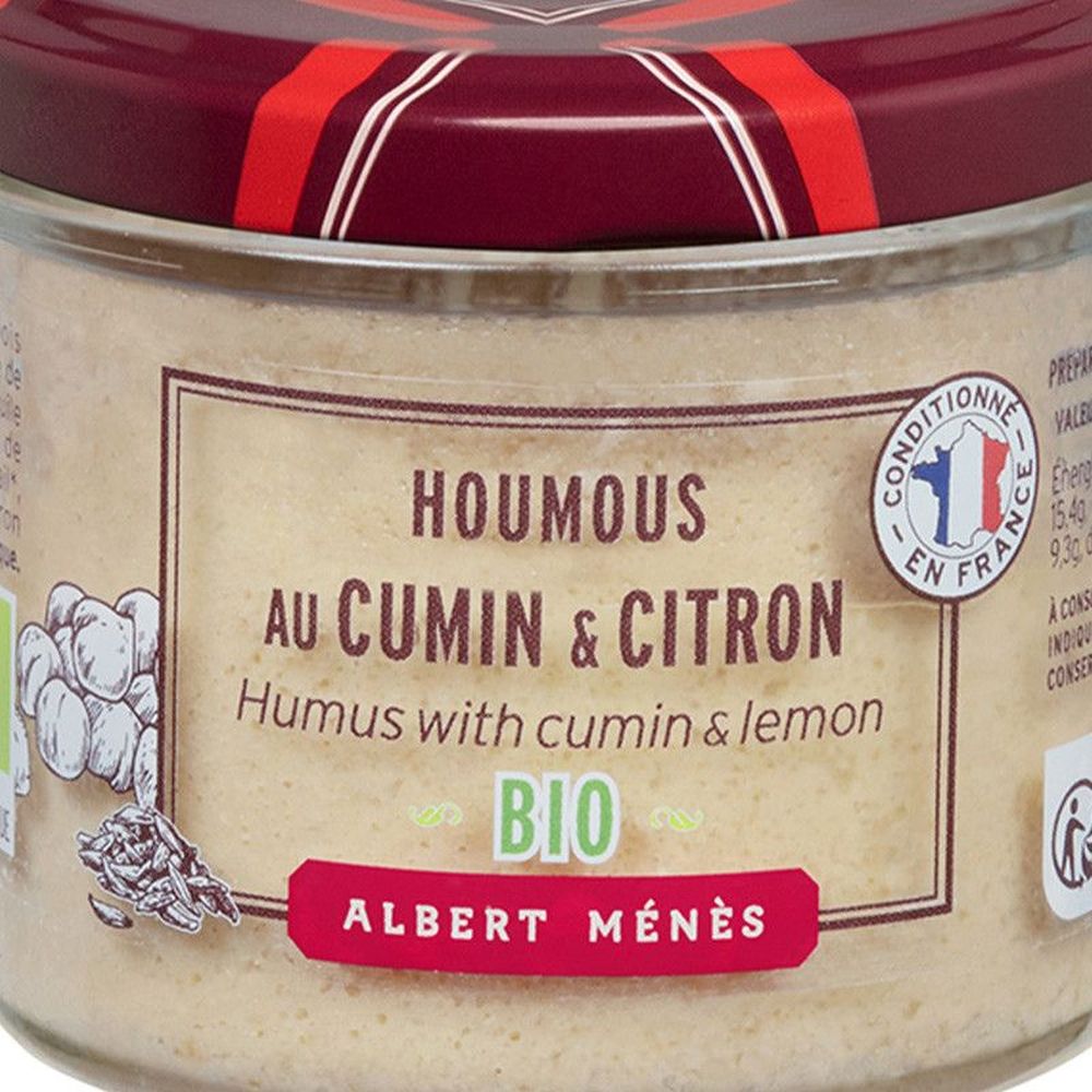 ALBERT MENES Organic Cumin Humus 100g laboutiquedesign.is