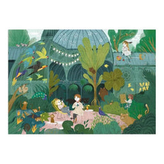 MOULIN ROTY Puzzle In the botanical garden Les Parisiennes (100 pieces)