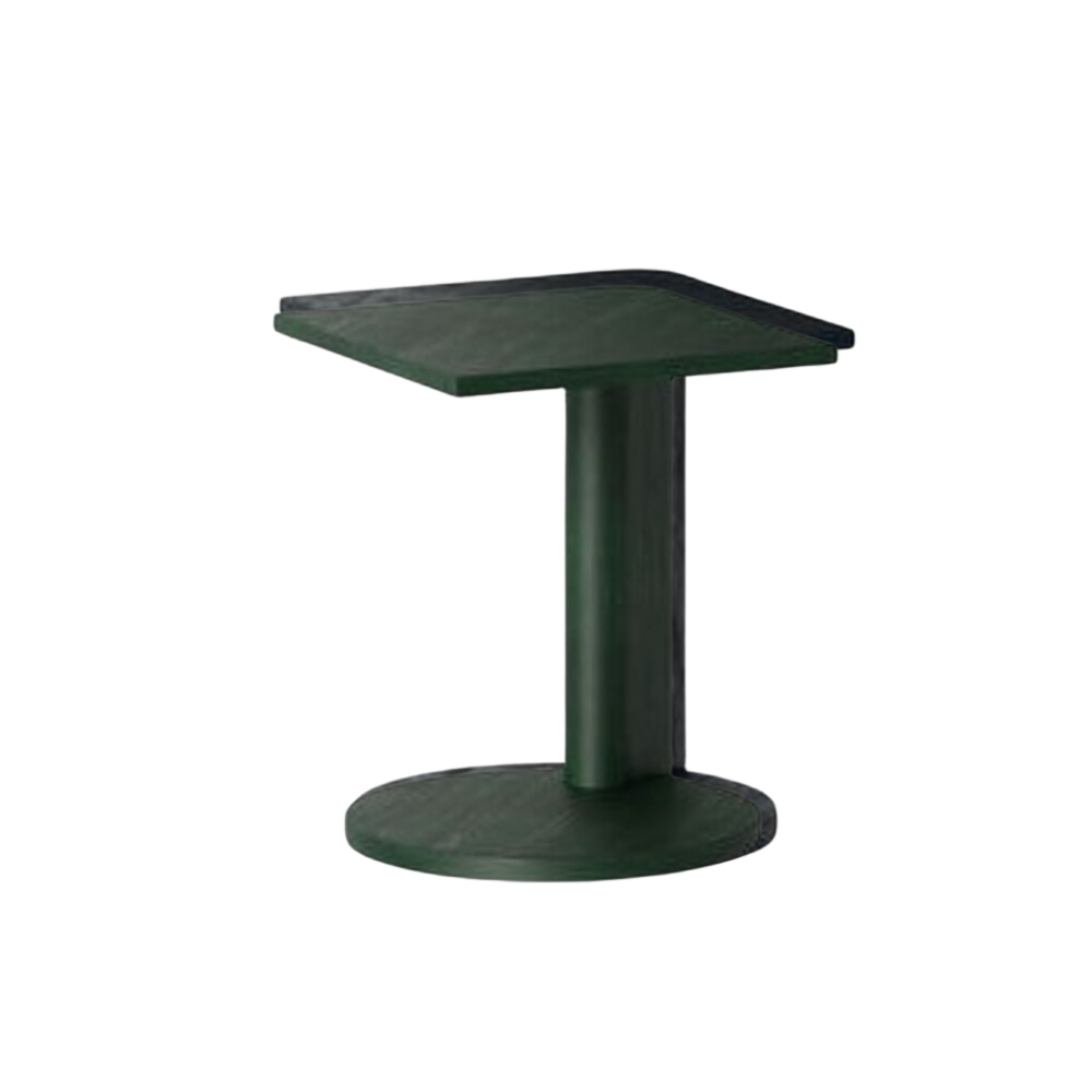 KANN DESIGN Side Table Galta Forte Side Green atural Oak