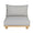 ZAGO Outdoor Sofa Module Benn Fabric And Acacia