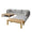 ZAGO 7-piece Outdoor Furniture Benn Fabric And Acacia