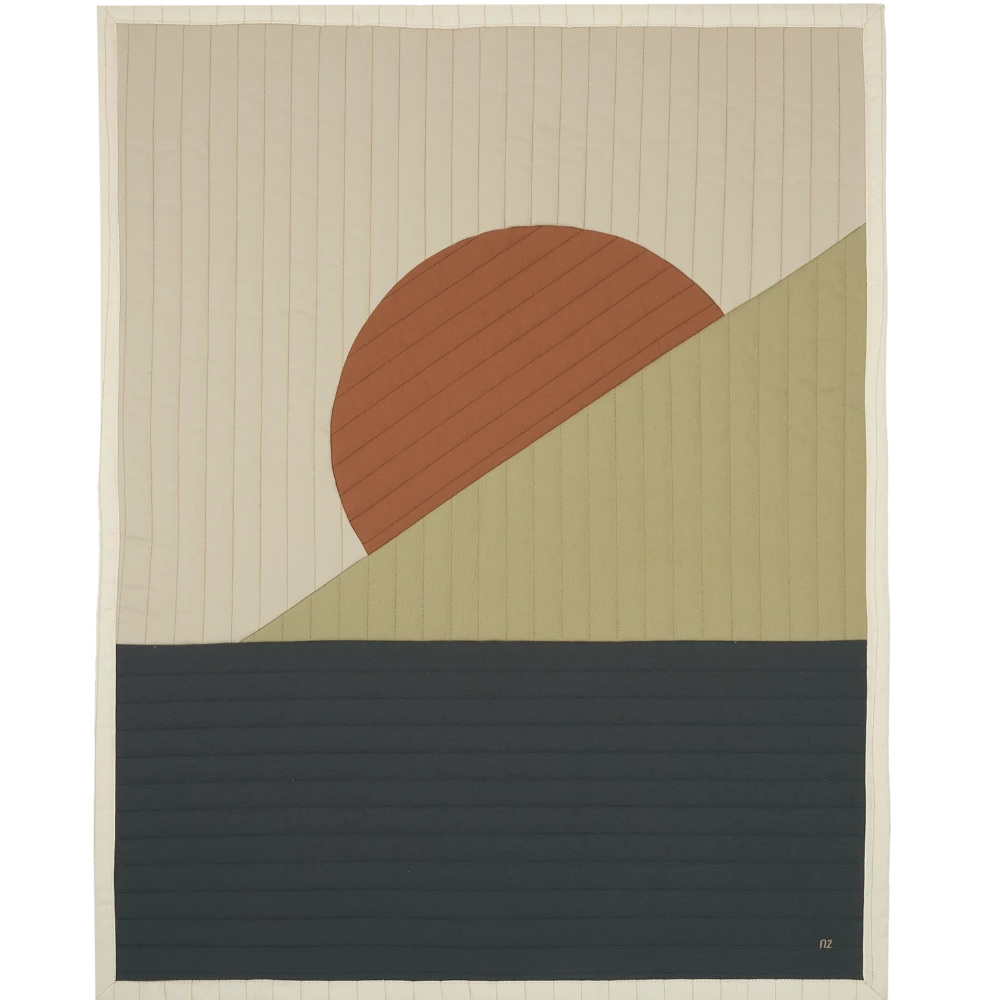 NOBODINOZ Quilted Blanket Landscape 73x95cm