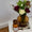 OPJET PARIS Vase Round Glass Amber 18cm
