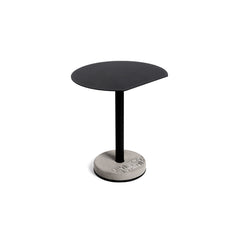 LYON BETON Bistro Table Donut Round Cutaway