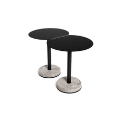 LYON BETON Bistro Table Donut Round Cutaway