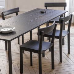 KANN DESIGN Dining Table Galta Black Oak 200cm