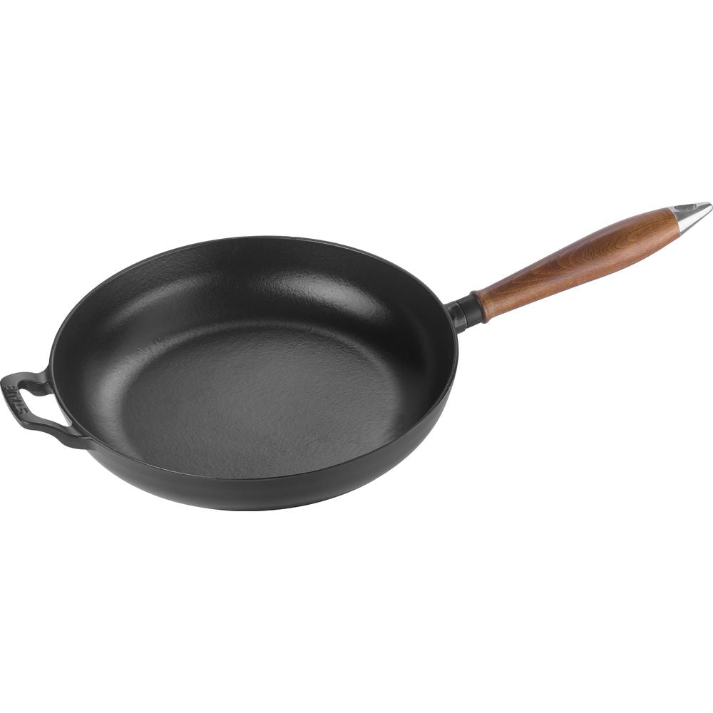 STAUB Vintage Frying Pan Round Wood Handle