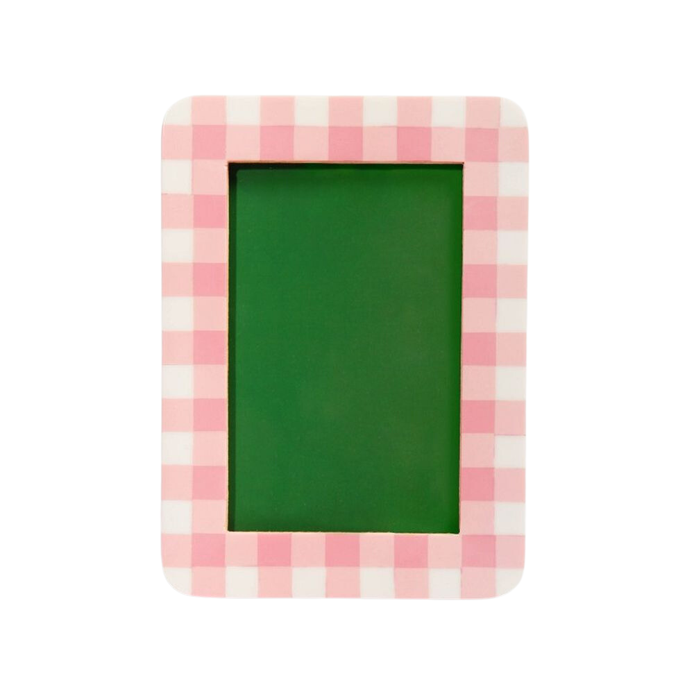 &KLEVERING Photo Frame Vichy Rectangle Pink