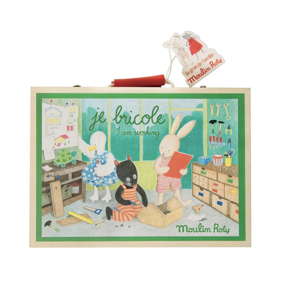 MOULIN ROTY Suitcase DIY Large “Classic toys”