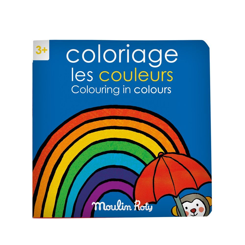 MOULIN ROTY Colouring book colors “Les Popipop“