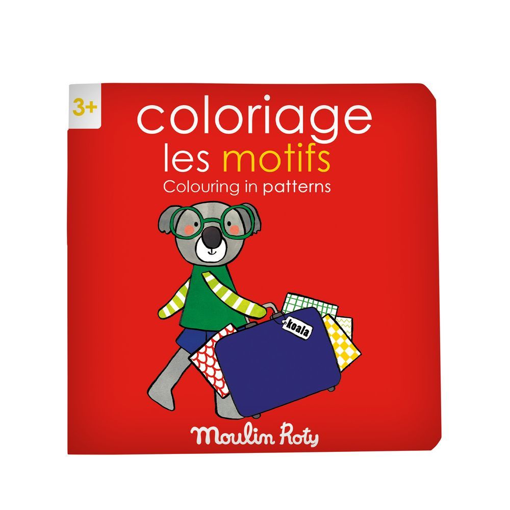 MOULIN ROTY Colouring book patterns “Les Popipop“