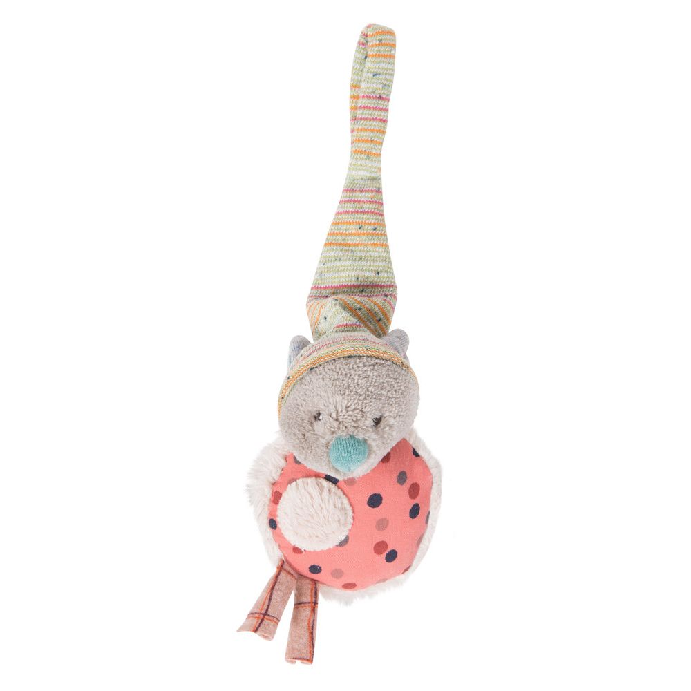 MOULIN ROTY Comforter soother holder Mouse “Les Jolis trop beaux”