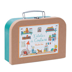 MOULIN ROTY Suitcase Sewing set “Classic toys”