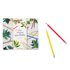 MOULIN ROTY Box 24 watercolor pencils “Le jardin du moulin“