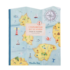 MOULIN ROTY Sticker book 20 pages explorer “Le jardin du moulin“