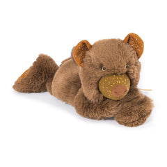 MOULIN ROTY Bear doll brown bear Chanterelle“Rendez-vous chemin du loup“