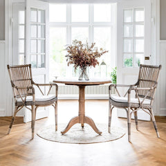 SIKA DESIGN Dining Table Michel Teak Ø80cm