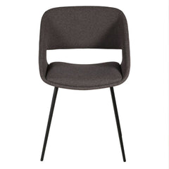 ZAGO Dining chair Ada metal legs fabric