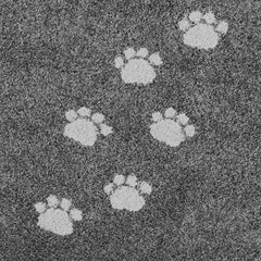 AFK LIVING Kids Rug Footprints Grey
