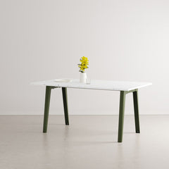 TIPTOE Dining Table New Modern Recycled Plastic Steel 160cm