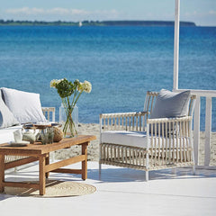 SIKA DESIGN Lounge Armchair Caroline Rattan Outdoor