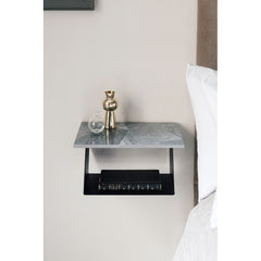 MAZE Bedside Table Edgy Edition Black