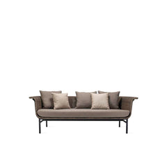VINCENT SHEPPARD Lounge Sofa Wicked 3-Seater Black Outdoor