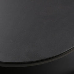 ZAGO Coffee Table Grayson black steel 120x60cm