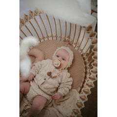 BERMBACH HANDCRAFTED Baby Crib Lola Rattan Vegan