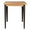 ZAGO Bar table Manhattan metal legs oak 90x90cm