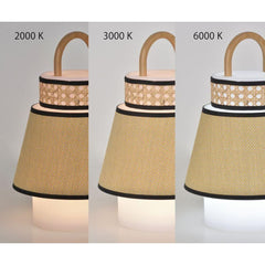 MARKET SET Portable Table Lamp Singapour 32,5cm