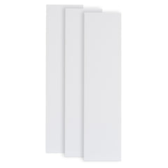 Set of 3x MAZE Shelf Pythagoras Oak MDF White 80cm