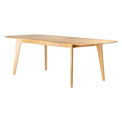 ZAGO Extendable Dining Table Sublime Natural Oak 180+50cm