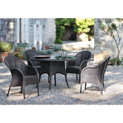 VINCENT SHEPPARD Dining Table Nimes With Glass Top Outdoor