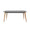 TOLIX Dining Table 55 Wooden Legs 200cm Outdoor Painted