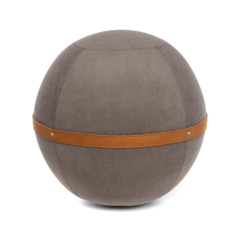 BLOON PARIS Inflated Seating Ball Corduroy Fabric Grey