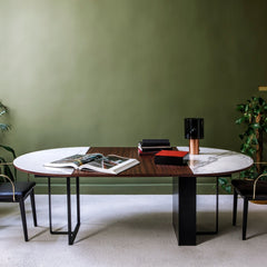 RED EDITION Extendable Dining Table Felice