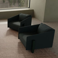 KANN DESIGN Sofa Armchair Timber 1 Seater Grey