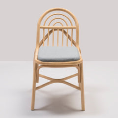 ORCHID EDITION Dining Chair Sillon Rattan Medley Fabric Cushion