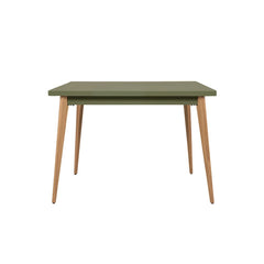 TOLIX High Table 55 Wooden Legs 90cm High 70x70cm Painted