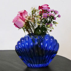 OPJET PARIS Glass Vase Coki Blue 15cm