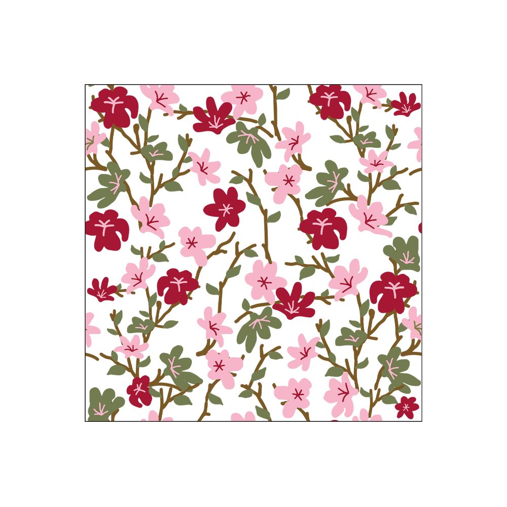 OPJET PARIS Paper Napkin Yoshi Pink x20