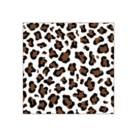 OPJET PARIS Paper Napkin Leopard x20
