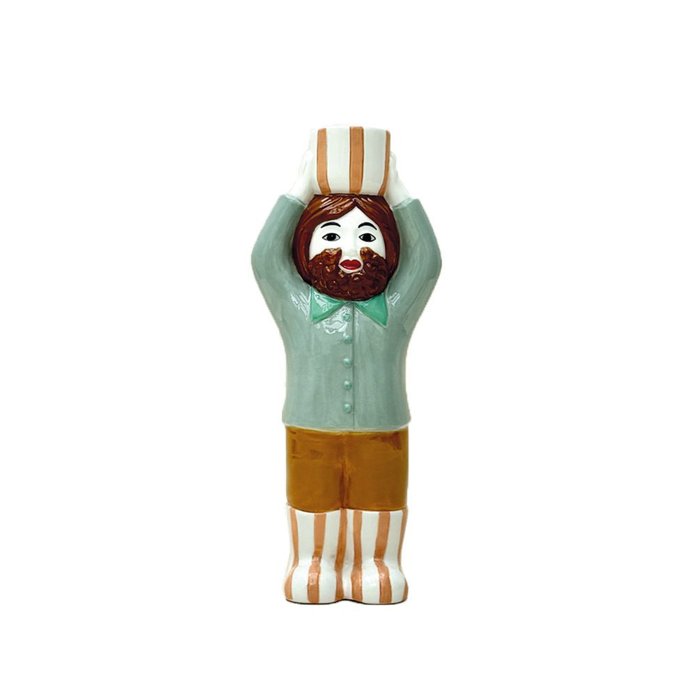 OPJET PARIS Candle Holder Man Green 21cm