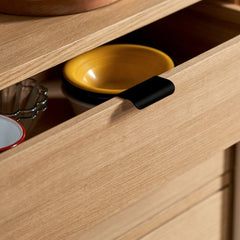 TIPTOE UNIT shelf with Drawers - H180 x W84cm