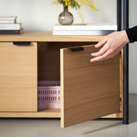 TIPTOE Shelf Unit With Doors Drawers H180xW164cm