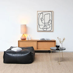 FURNIFIED Rug Lino Wool Cotton Natural