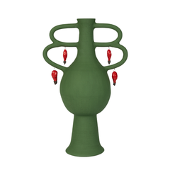 58 - Martina Priehodová, "Rose Bush 1", 26x16x42cm, 2025.