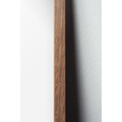 PSTR STUDIO Art Print Natural Oak Frame 30x40cm